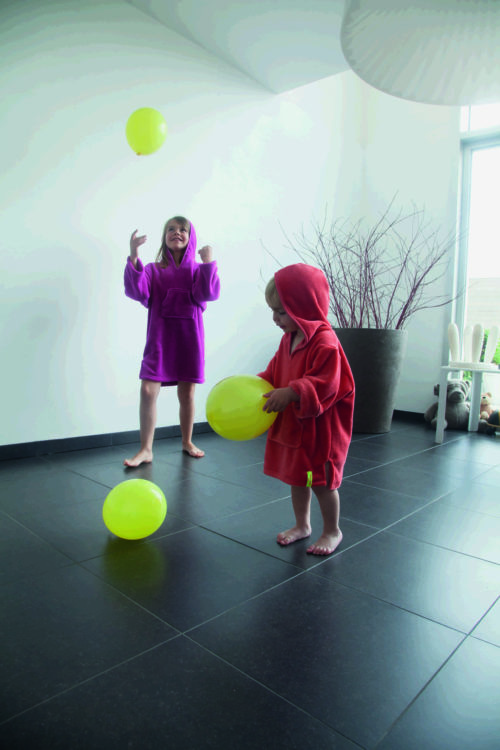 PONCHO ENFANT FUSCHIA 4-6 ANS – Image 2