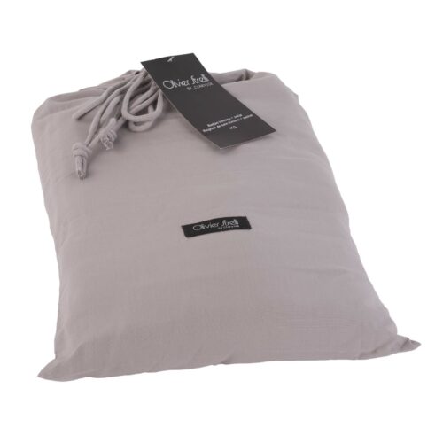 Peignoir de bain gris XL + sachet – Image 3